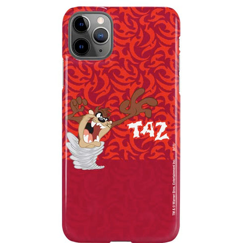 Looney Tunes Tasmanian Devil Swirl iPhone Cases
